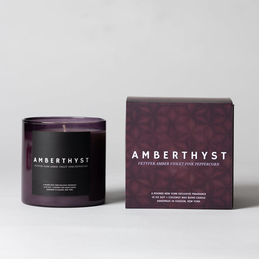 AMBERTHYST - Candle - Box - Poured New York