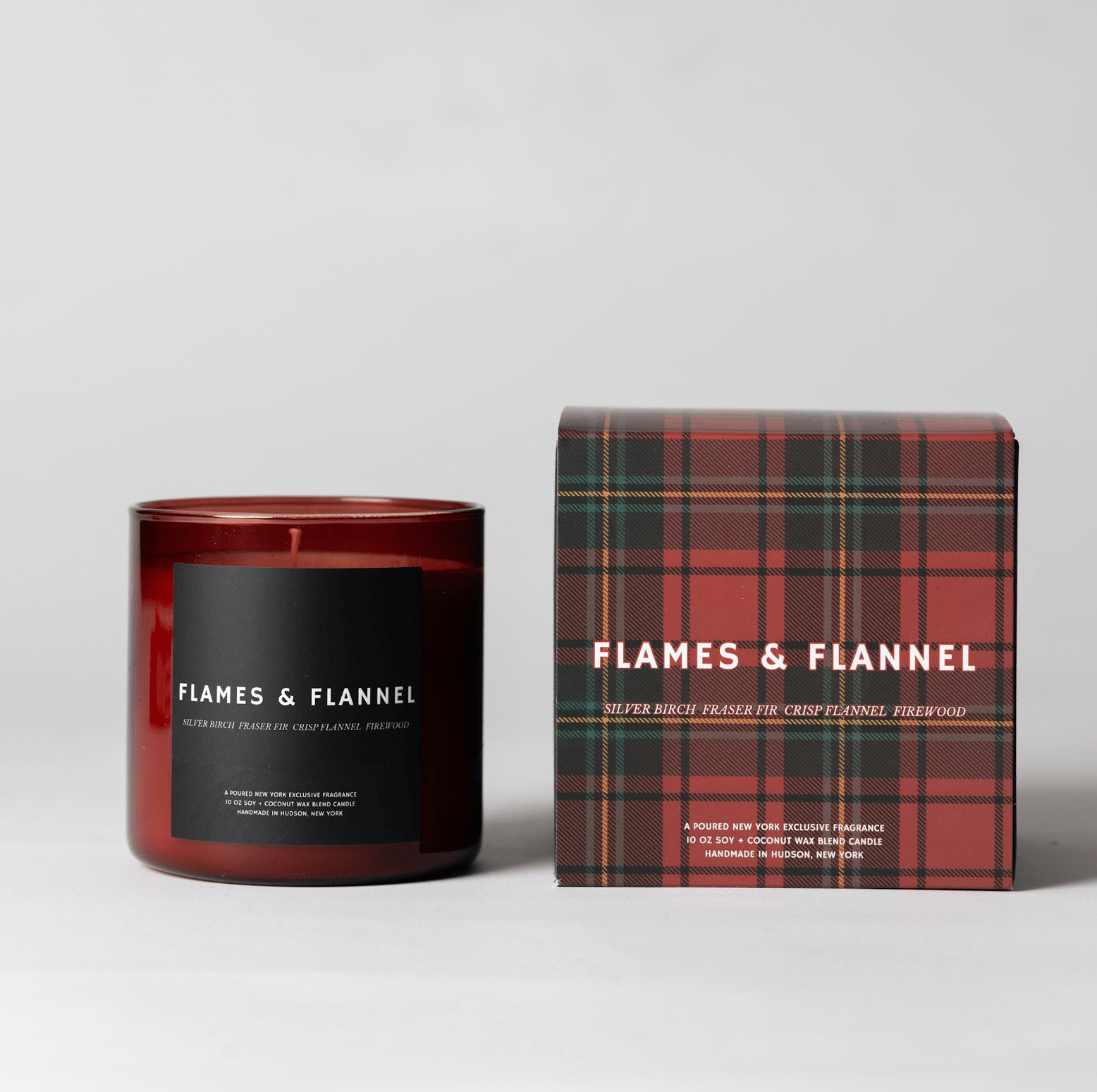 FLAMES & FLANNEL - Candle - Box - Poured New York