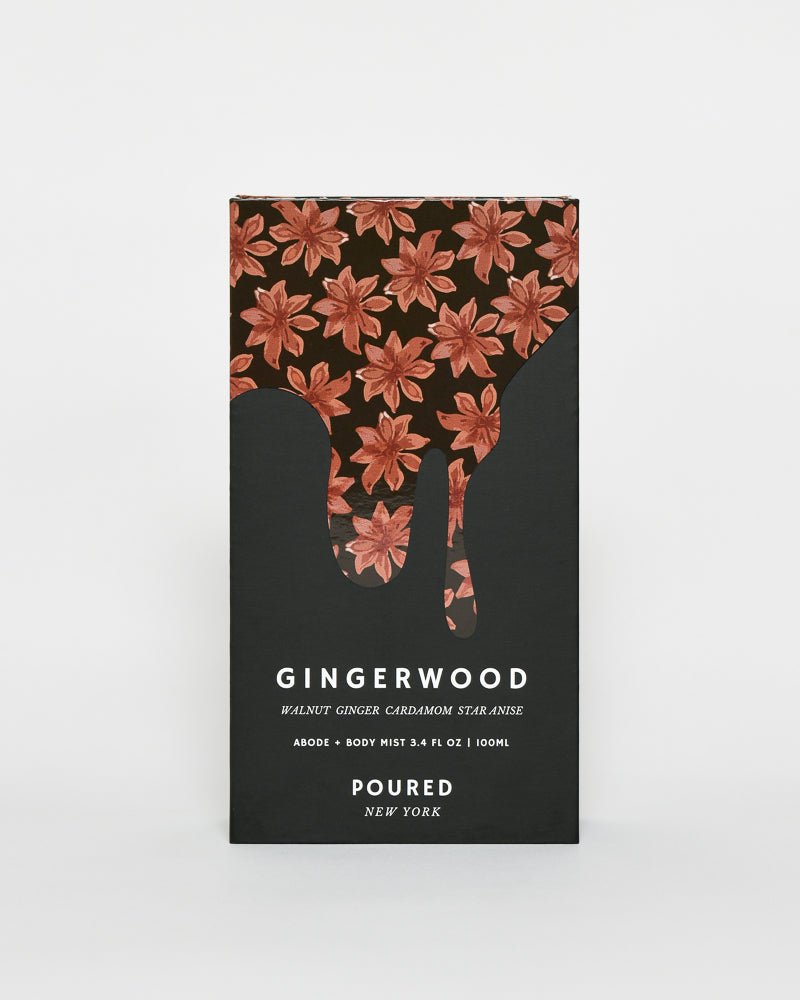 GINGERWOOD - Abode + Body Mist - Box - Poured New York