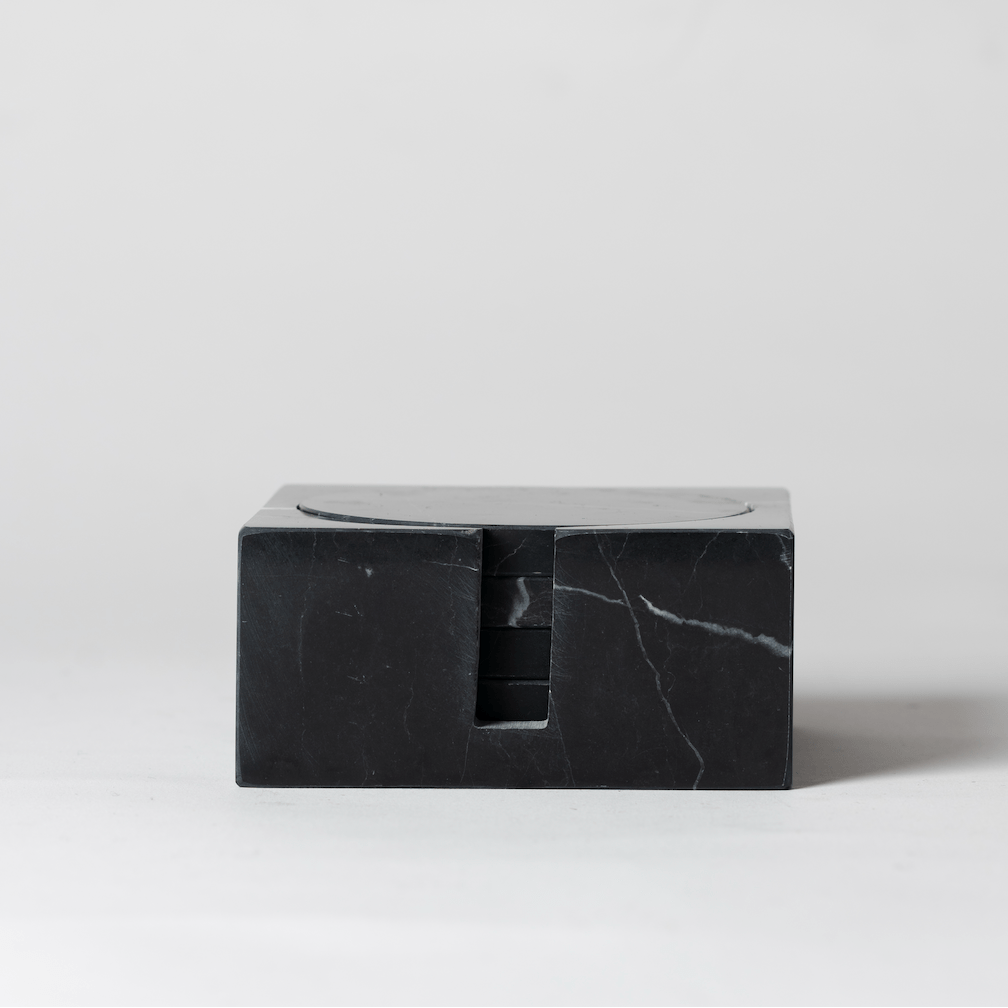 Marble Coaster Set | Poured New York - Poured New York