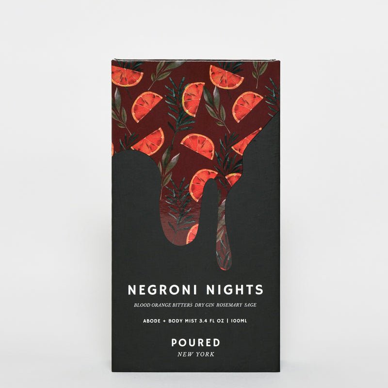 NEGRONI NIGHTS - Abode + Body Mist Box - Poured New York
