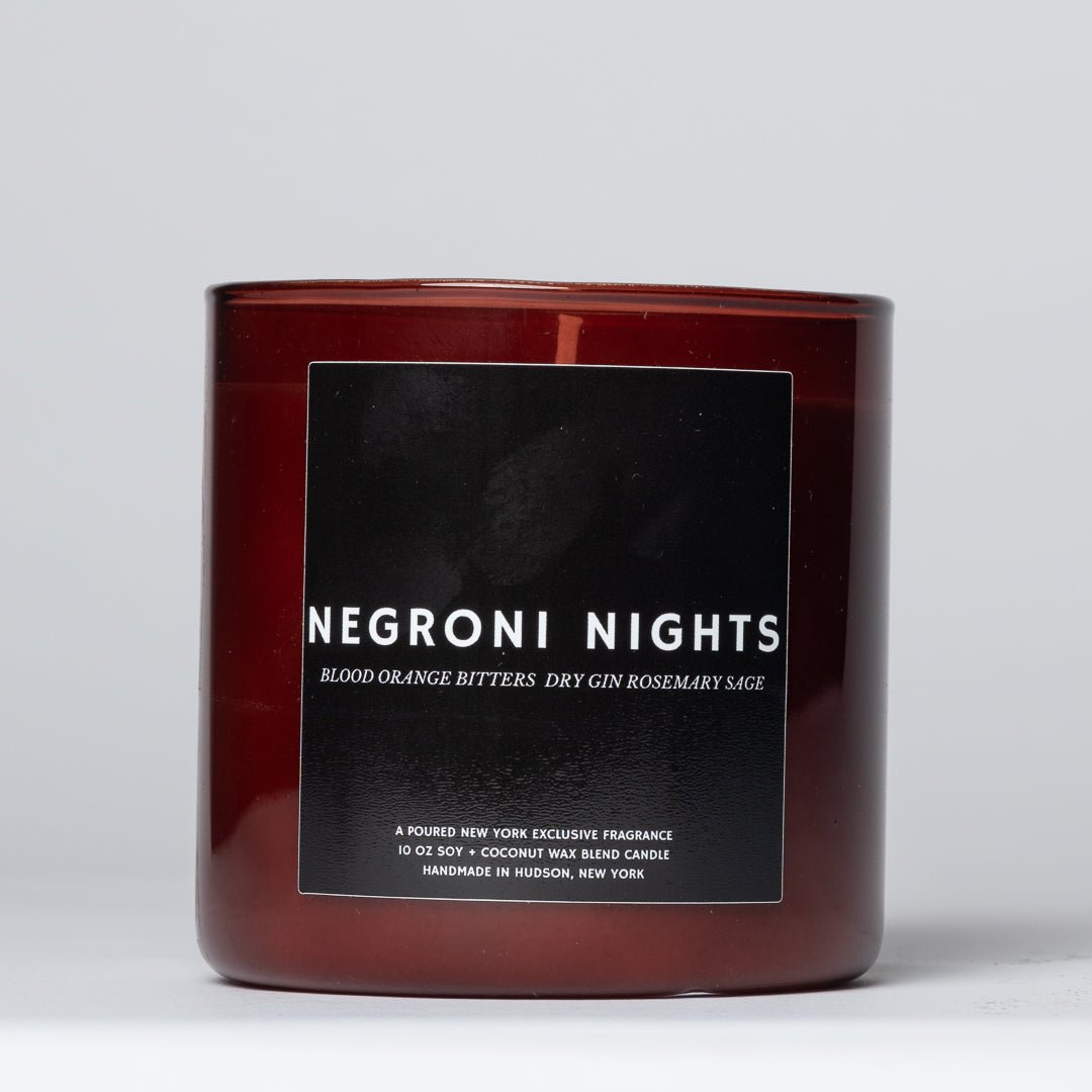 NEGRONI NIGHTS - Candle - Poured New York
