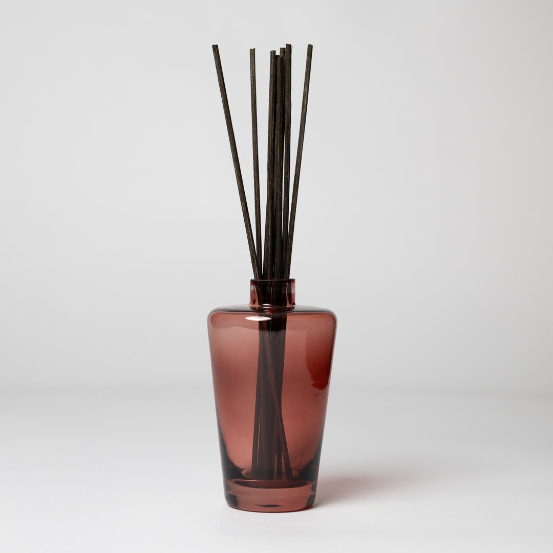 PRIMP & POUT - Hand blown glass Reed Diffuser - Poured New York