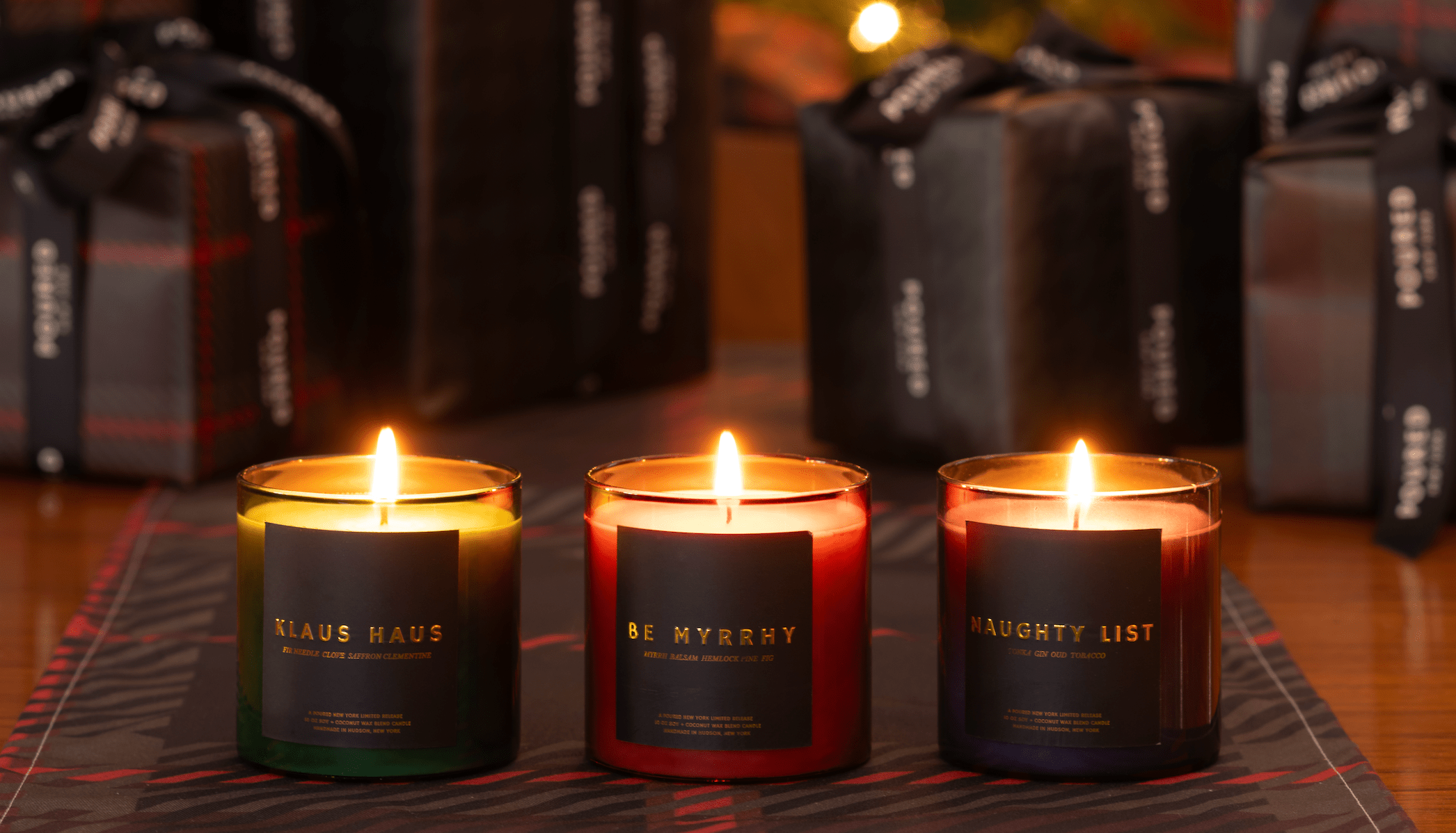 Holiday Candle Collection – Handcrafted in New York | Limited Edition Scents - Poured New York