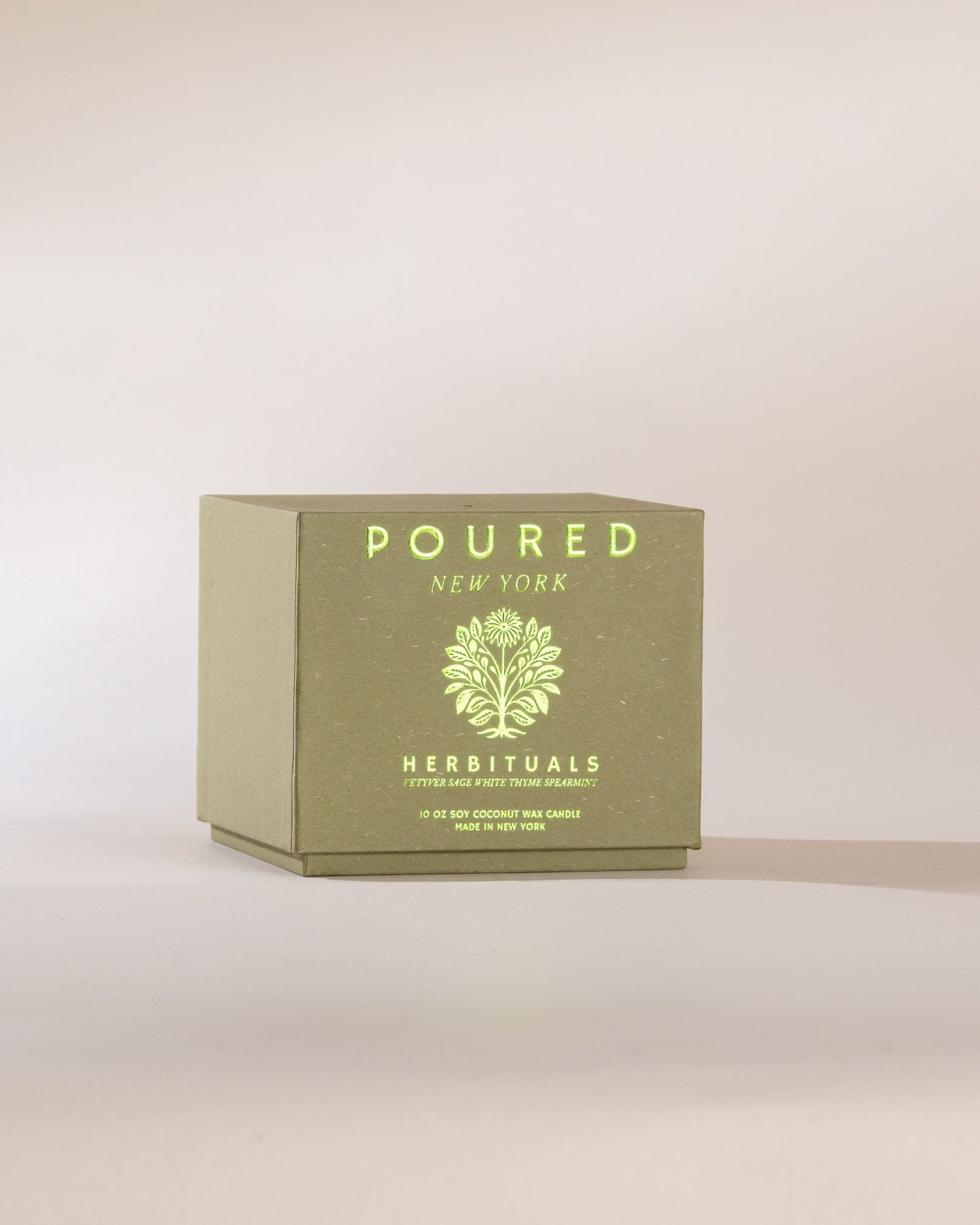 Herbituals Home Fragrance | Vetiver, Sage, White Thyme, Spearmint
