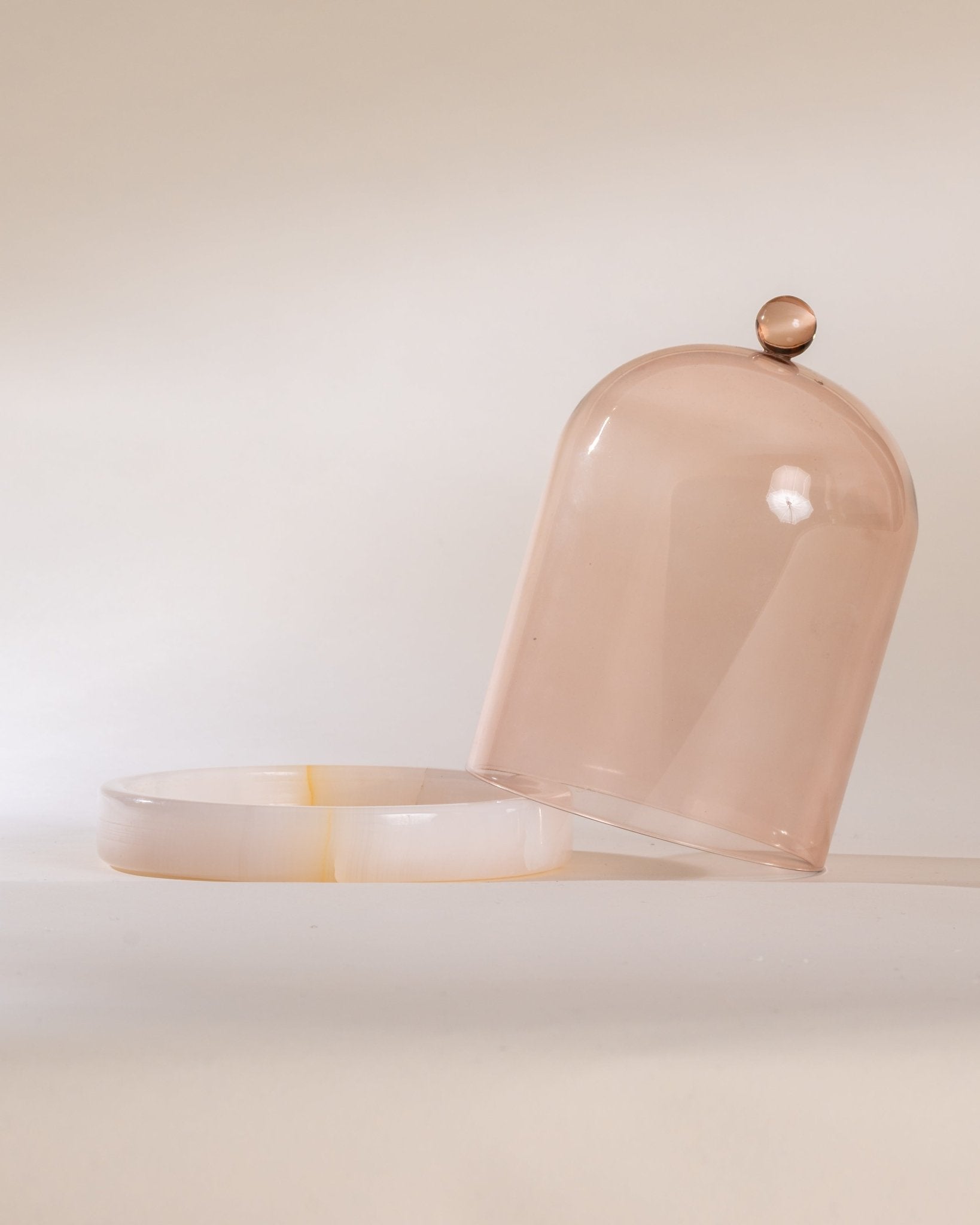 PINK ONYX CLOCHE + STONE HOME DECOR & ACCESSORIES