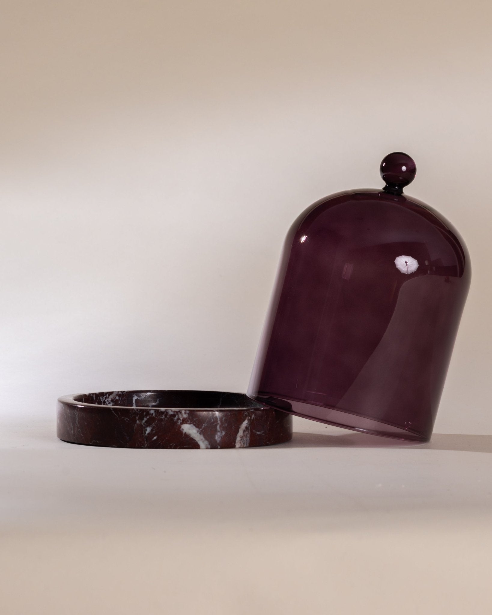 VIOLET CLOCHE + STONE - Home Decor Accesories