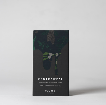 CEDARSWEET - Abode + Body Mist - Box - Poured New York