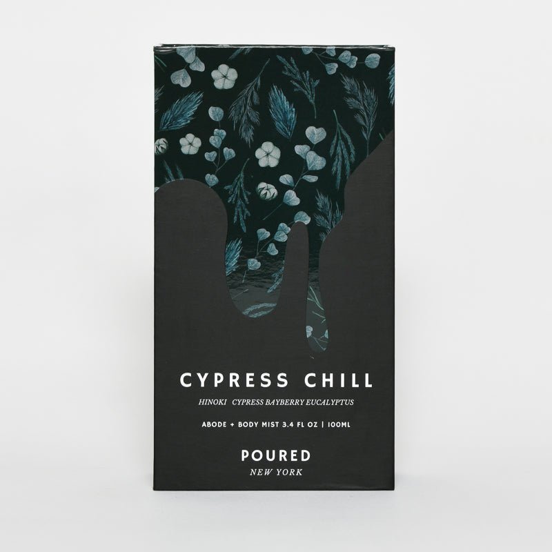CYPRESS CHILL - Abode + Body Mist - Box - Poured New York
