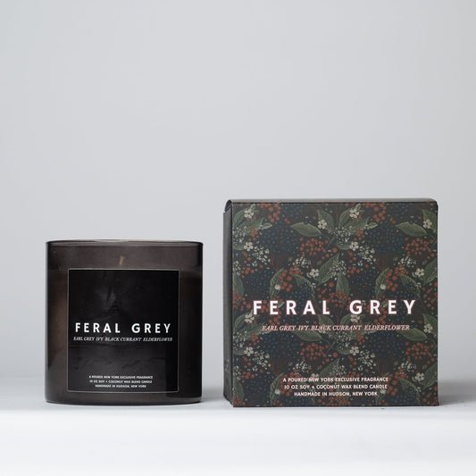 FERAL GREY - Candle - Box - Poured New York
