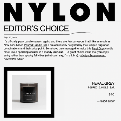 FERAL GREY - NYLON Article - Poured New York