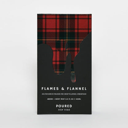 FLAMES & FLANNEL - Abode + Body Mist - Box - Poured New York