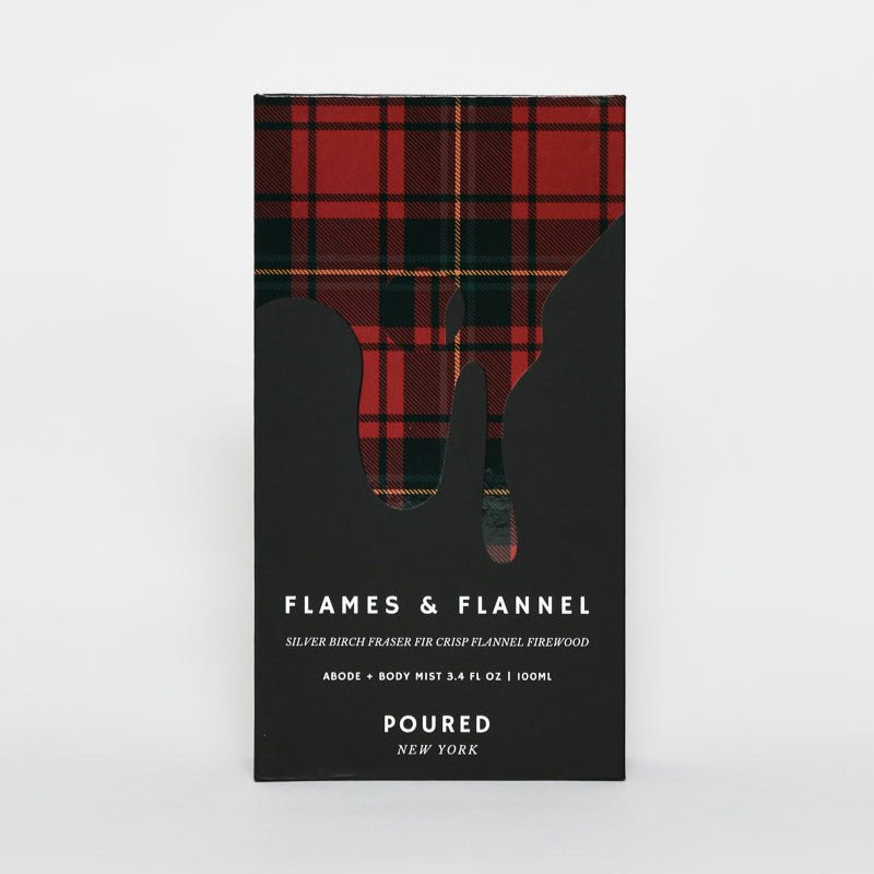 FLAMES & FLANNEL - Abode + Body Mist - Box - Poured New York