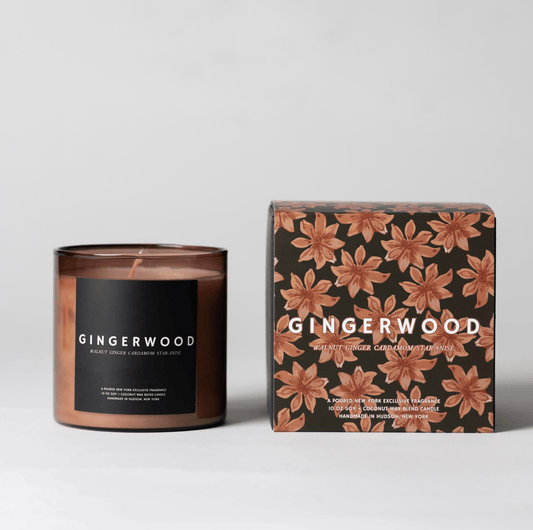 GINGERWOOD - Candle - Box - Poured New York