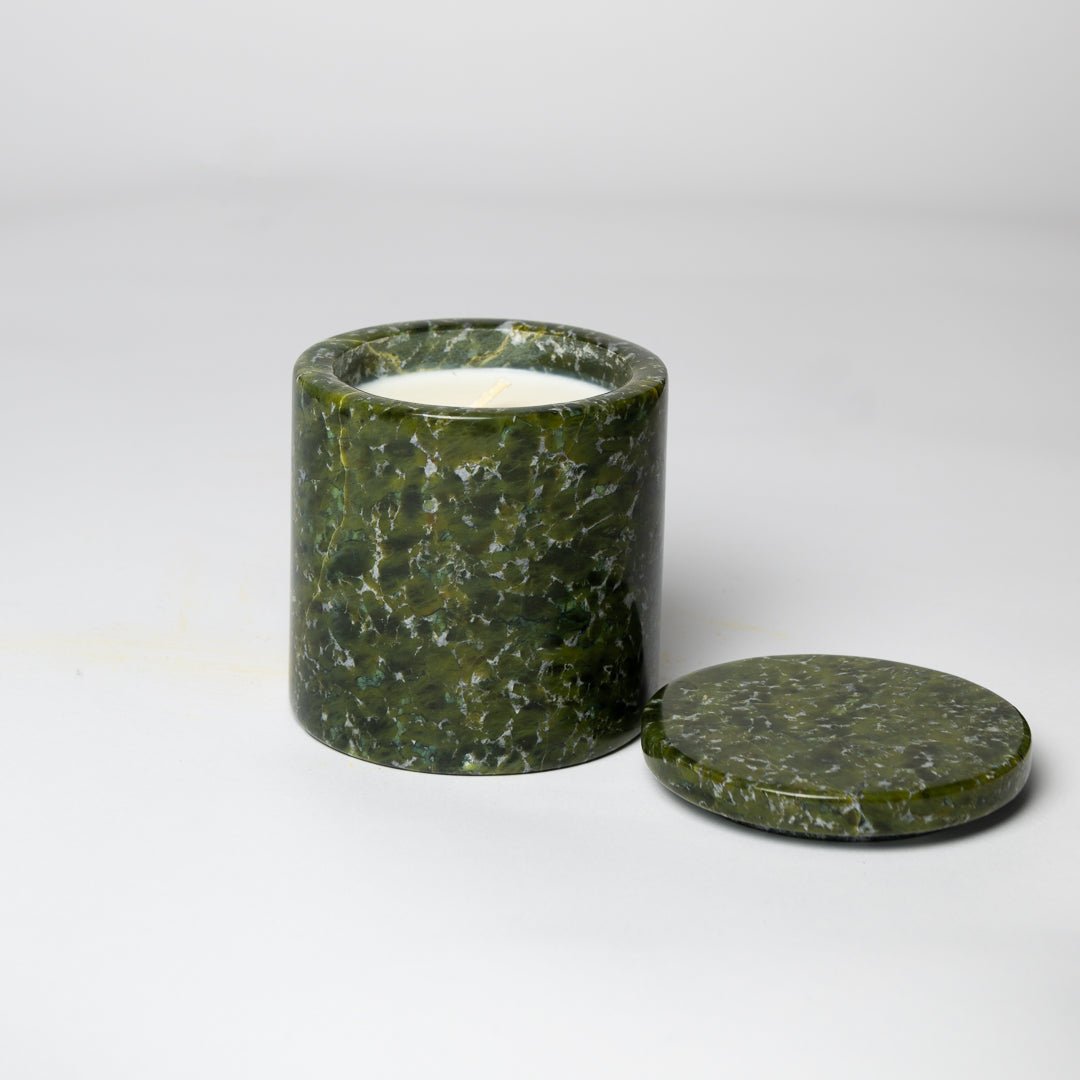 MOSS MARBLE CANDLE - Poured New York