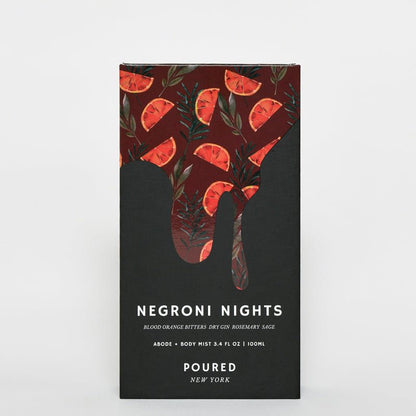 NEGRONI NIGHTS - Abode + Body Mist Box - Poured New York