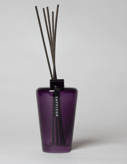 SAFFLEUR - Hand blown glass Reed Diffuser - Poured New York