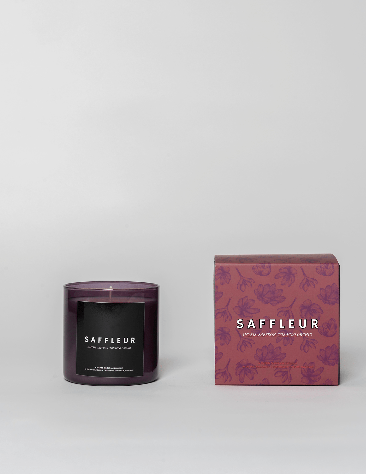 SAFFLEUR - Candle - Box - Poured New York