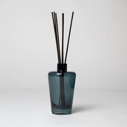 CYPRESS CHILL - Hand blown Glass Reed Diffuser - Candle - Poured New York