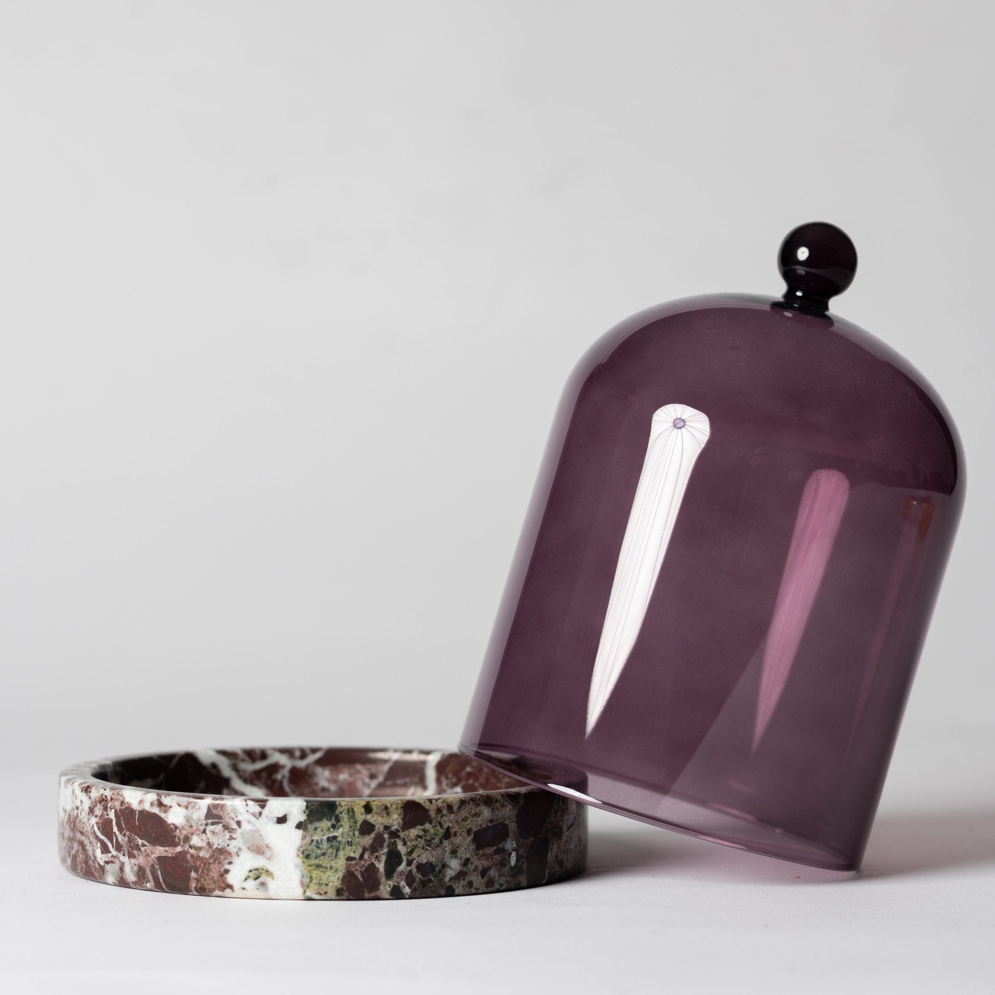 VIOLET CLOCHE + STONE - Home Decor Accesories - Poured New York