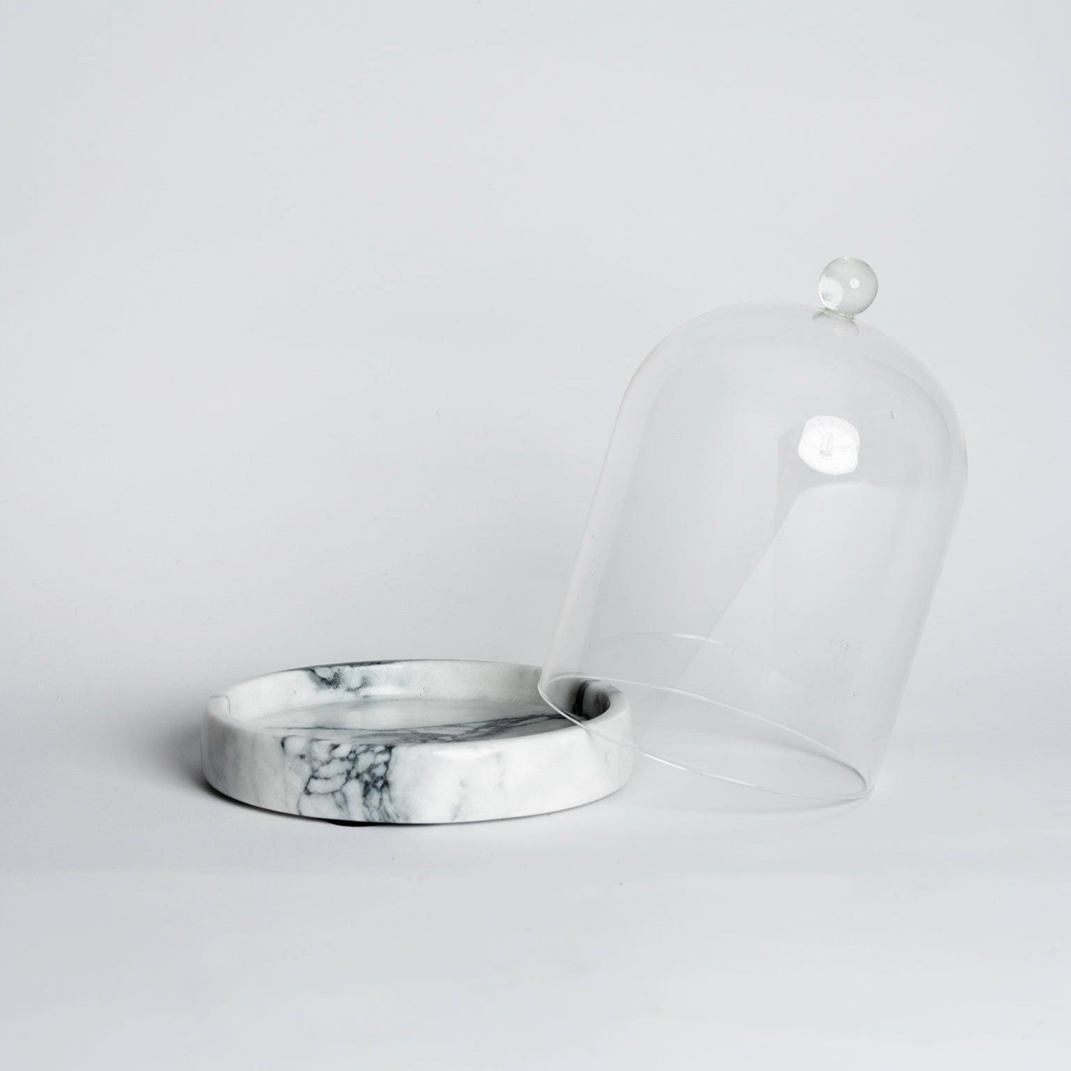 WHITE CLOCHE + STONE - Home Decor Accessories - Candle - Poured New York